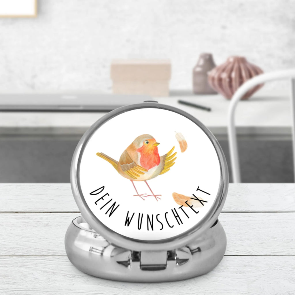 Personalisierte Pillendose Rotkehlchen Federn Personalisierte Dose, Personalisierter Tablettenorganizer, Pillendose mit Wunschnamen, Personalisierte Tablettenbox, Tabletten, Personalisierte Pillendose klein, Pillen, Personalisierte Pillendose, Personalisierte Pillenorganizer, Tiermotive, Gute Laune, lustige Sprüche, Tiere, Rotkehlchen, fliegen, Spruch Mut, Vogel, Motivation Sprüche, Spruch Motivation, What if i fall, Motivationsbilder