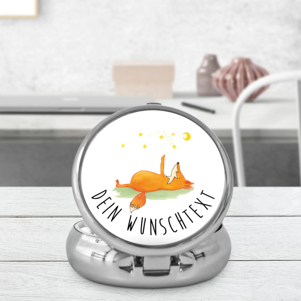 Personalisierte Pillendose Fuchs Sterne Personalisierte Pillendose klein, Personalisierte Tablettenbox, Personalisierte Pillendose, Personalisierter Tablettenorganizer, Tabletten, Personalisierte Pillenorganizer, Personalisierte Dose, Pillen, Pillendose mit Wunschnamen, Fuchs, tröstende Worte, Spruch positiv, Spruch schön, Romantik, Füchse, Always Look on the Bright Side of Life