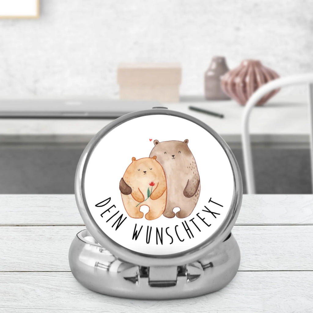 Personalisierte Pillendose Bären Liebe Tabletten, Personalisierte Pillendose klein, Personalisierter Tablettenorganizer, Personalisierte Pillendose, Personalisierte Tablettenbox, Pillen, Personalisierte Pillenorganizer, Pillendose mit Wunschnamen, Personalisierte Dose, Liebe, Partner, Freund, Freundin, Ehemann, Ehefrau, Heiraten, Verlobung, Heiratsantrag, Liebesgeschenk, Jahrestag, Hocheitstag, Bären, Geschenk Freundin, Verliebt, Liebesbeweis, Hochzeitstag, Geschenk Freund, Geschenk Hochzeit, Bär, Bärchen, Verheiratet, Verlobt