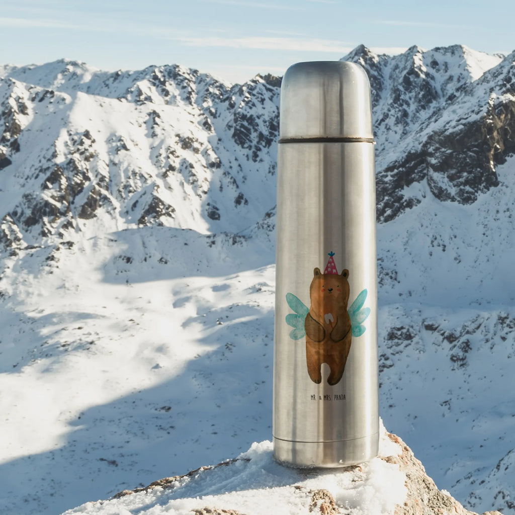 Thermos Flask bear tooth fairy Thermoskanne, Bär, Teddy, Teddybär, Fee, Milchzahn, Erster Zahn, Zahnfee