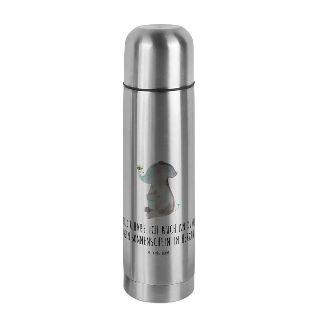 Thermos Flask elephant bee Thermoskanne, Tiermotive, Gute Laune, lustige Sprüche, Tiere, Liebesbeweis, Elefant, Jahrestag, Liebe, Liebesspruch, Liebesgeschenk, Biene, Heiratsantrag, Hochzeitsgeschenk