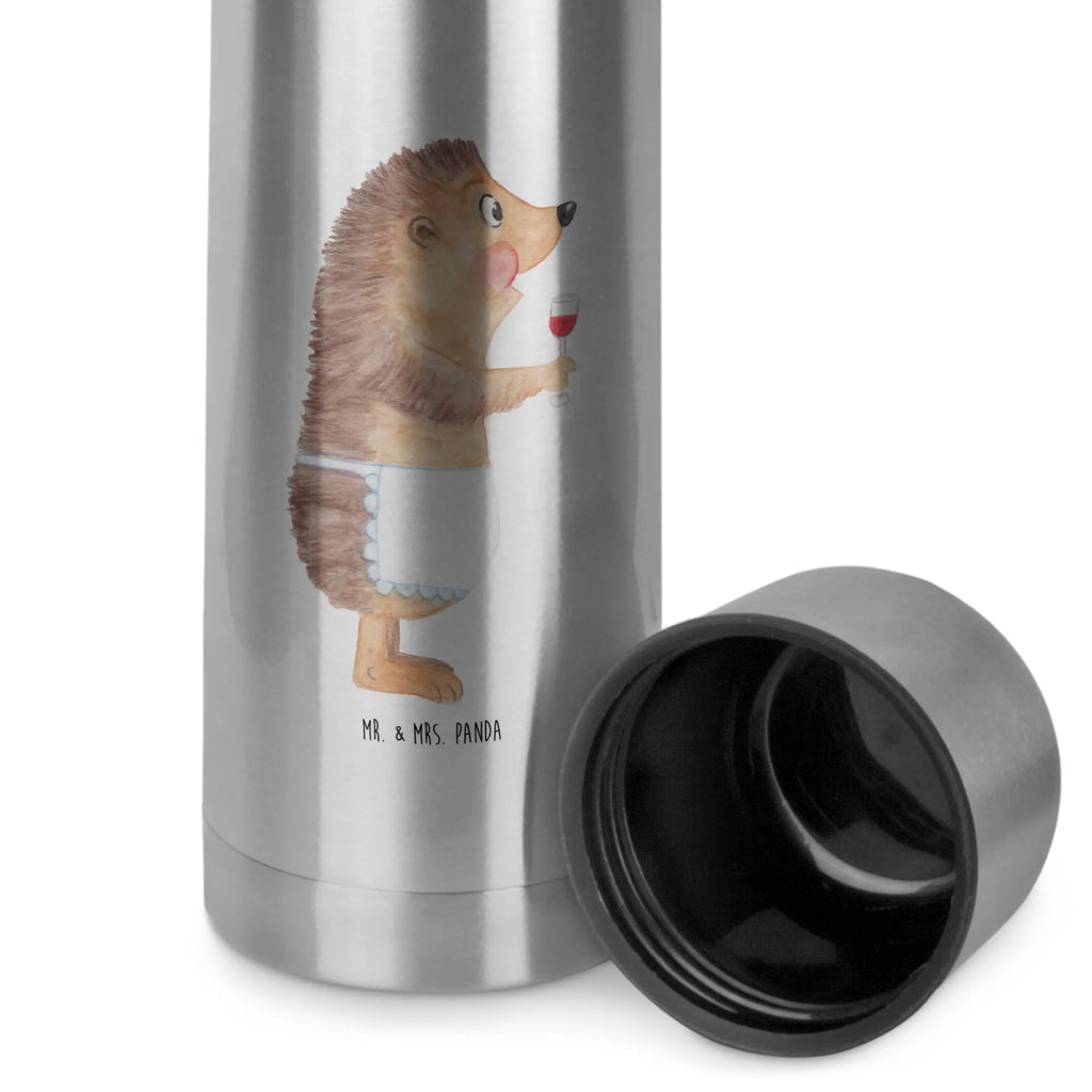 Thermos Flask Hedgehog wine Thermoskanne, Tiermotive, Gute Laune, lustige Sprüche, Tiere, Weißwein, Wein Spruch, Rotwein, Weinglas, Igel, Geschenk Weinliebhaber, Wein Deko, Wein trinken, Geschenk Weintrinker