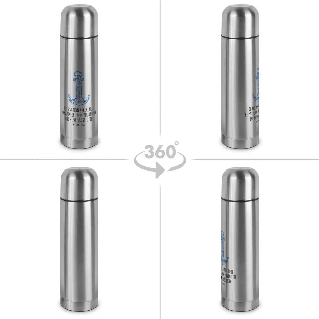 Thermoskanne Anker Blau Thermoskanne, Tiermotive, Gute Laune, lustige Sprüche, Tiere