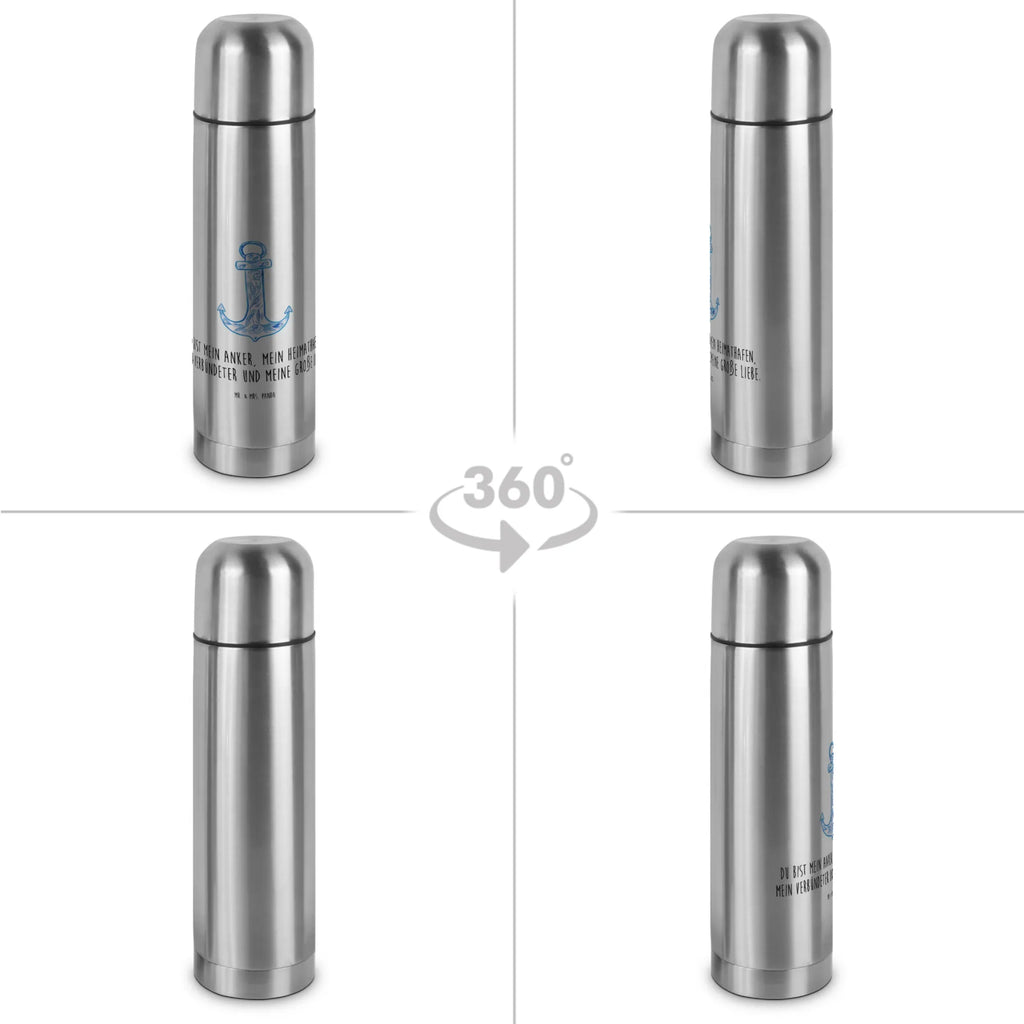 Thermoskanne Anker Blau Thermoskanne, Tiermotive, Gute Laune, lustige Sprüche, Tiere