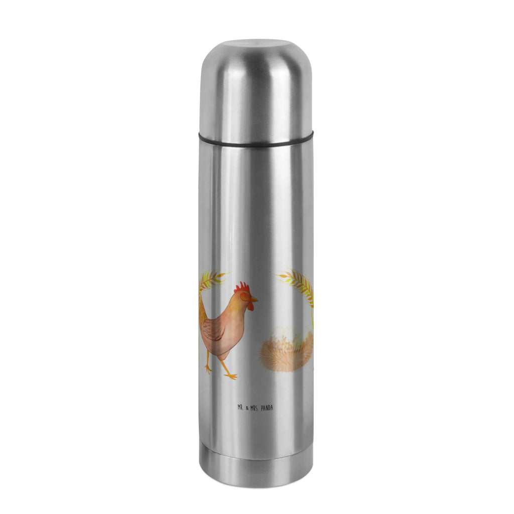 Thermos Flask Chicken Proud Thermoskanne, Bauernhof, Hoftiere, Landwirt, Landwirtin, Hühner, Landleben, Motivation, Hahn, Geburt, Henne, Eier, Schwangerschaft, Hof, Spruch, Magie
