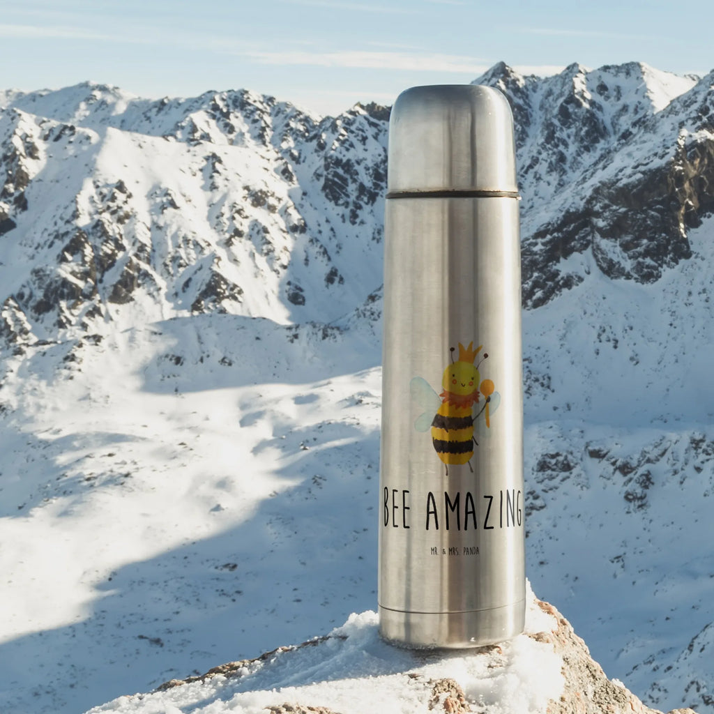 Thermos Flask bee king Thermoskanne, Biene, Wespe, Hummel