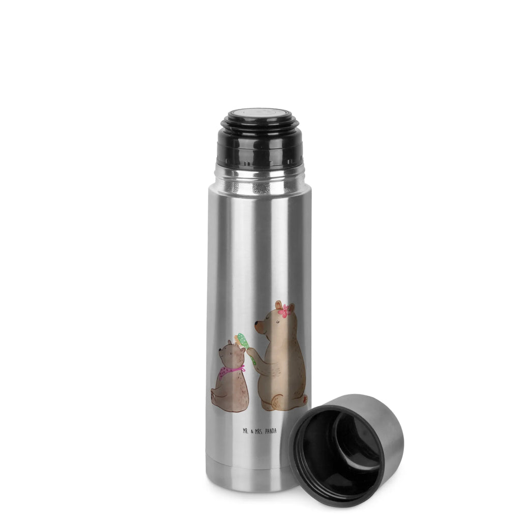 Thermos Flask bear child Thermoskanne, Familie, Vatertag, Muttertag, Bruder, Schwester, Mama, Papa, Oma, Opa, Mutti, Mutter, Geschenk