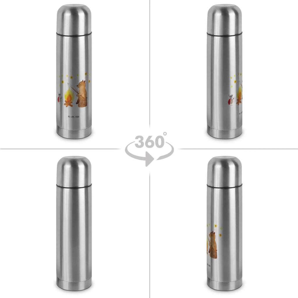 Thermoskanne Bär & Marienkäfer Lagerfeuer Thermoskanne, Bär, Teddy, Teddybär, Lagerfeuer