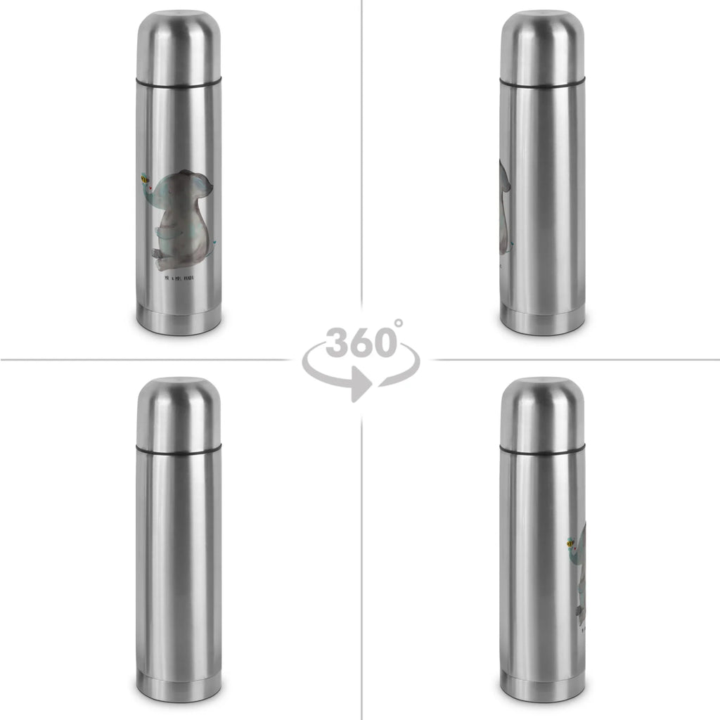 Thermos Flask elephant bee Thermoskanne, Tiermotive, Gute Laune, lustige Sprüche, Tiere, Liebesbeweis, Elefant, Jahrestag, Liebe, Liebesspruch, Liebesgeschenk, Biene, Heiratsantrag, Hochzeitsgeschenk