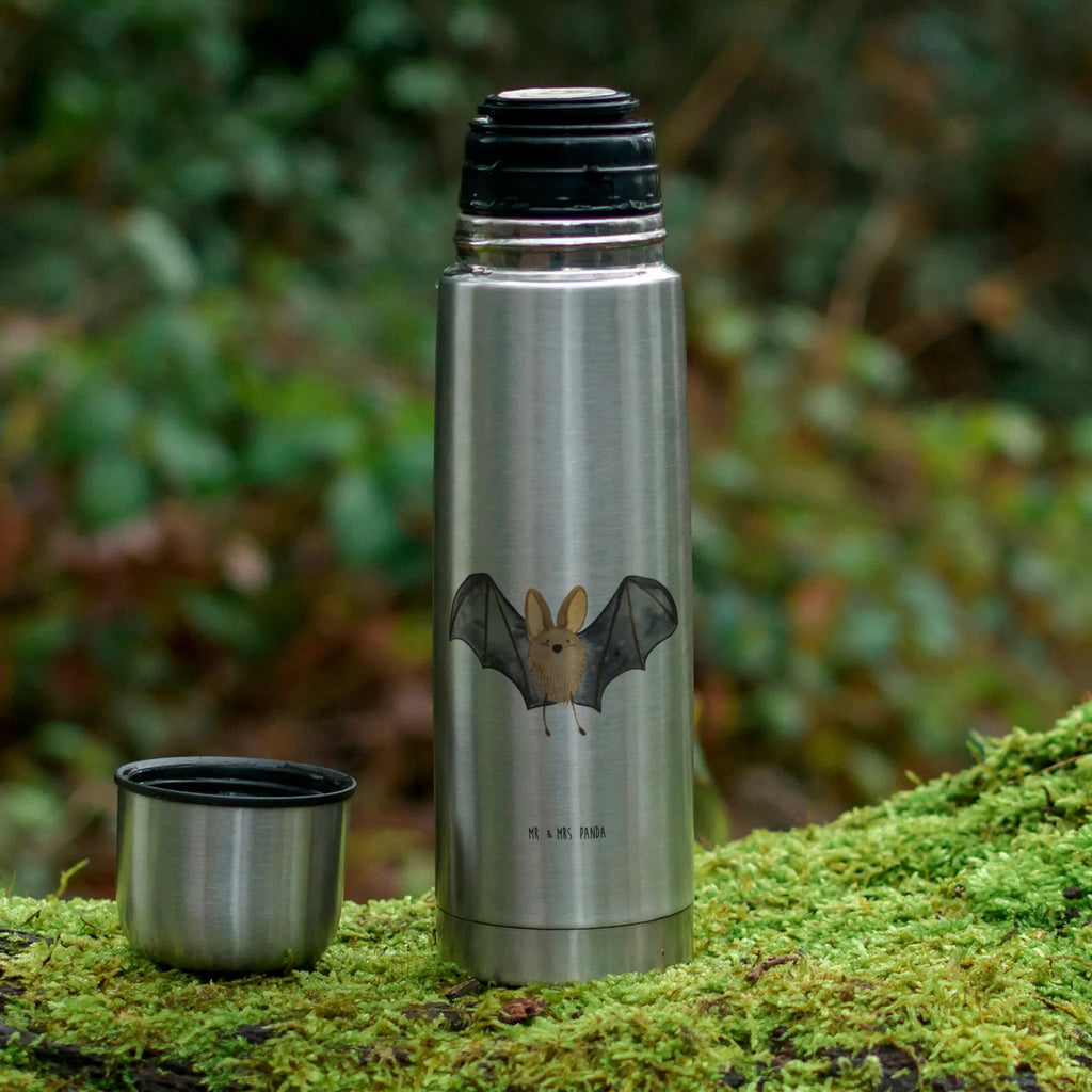 Thermos Flask bat wing Thermoskanne, Tiermotive, Gute Laune, lustige Sprüche, Tiere