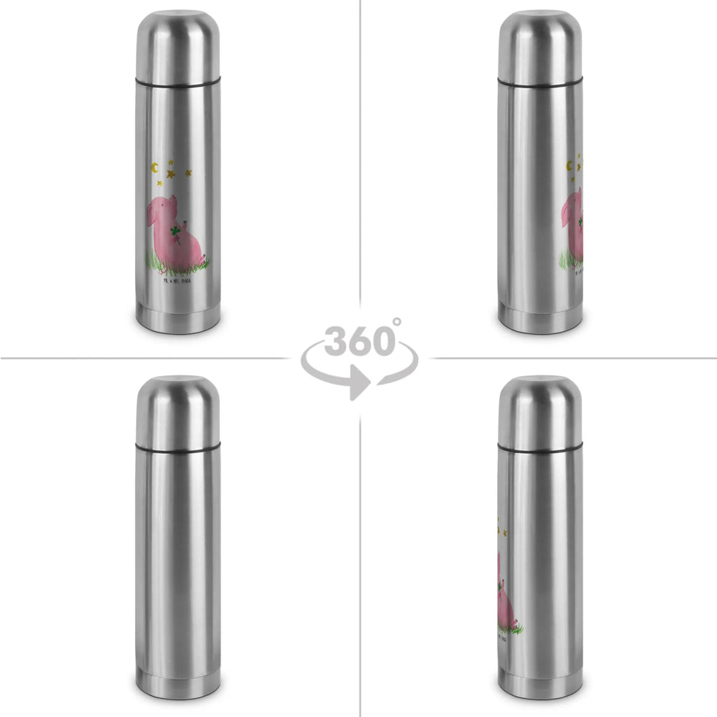 Thermoskanne Schwein Glück Thermoskanne, Tiermotive, Gute Laune, lustige Sprüche, Tiere, Sterne, Träume, Schwein, Motivation, Glücksschwein. Glück, Sernchen, Schweinchen, Glücksbringer, Ziele