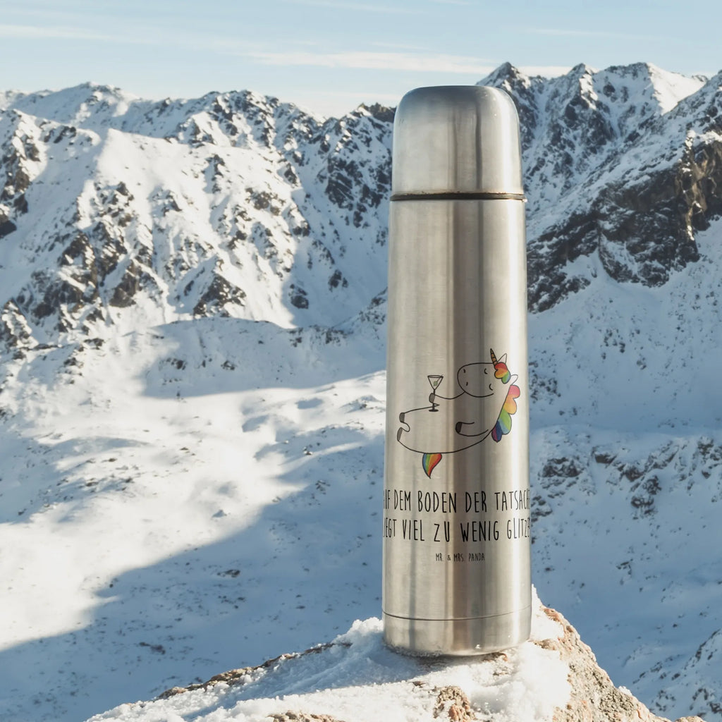 Thermos Flask unicorn cocktail Thermoskanne, Einhorn, Einhörner, Einhorn Deko, Unicorn, Freundin, Geburtstag, witzig, Rum, Party, Spaß, Spruch, Glitzer, Cuba Libre, Caipirinha, lustig, Sekt, Feiern