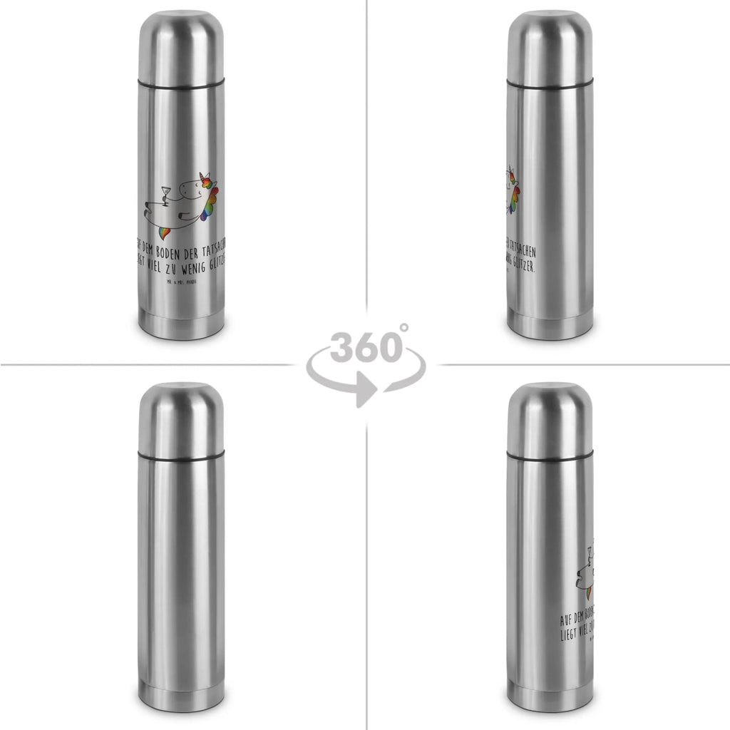 Thermos Flask unicorn cocktail Thermoskanne, Einhorn, Einhörner, Einhorn Deko, Unicorn, Freundin, Geburtstag, witzig, Rum, Party, Spaß, Spruch, Glitzer, Cuba Libre, Caipirinha, lustig, Sekt, Feiern