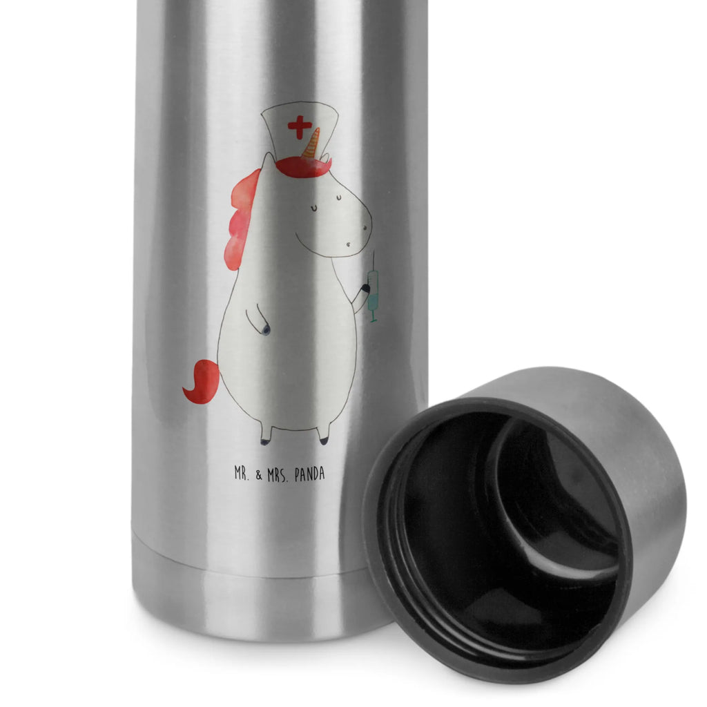 Thermos Flask unicorn Nurse Thermoskanne, Einhorn, Einhörner, Einhorn Deko, Unicorn, Krankenschwester Geschenk, Krankenhaus, Krankenpfleger Geschenk, Krankenpflegerin, Ärztin Geschenk, Krankenschwester Dankeschön