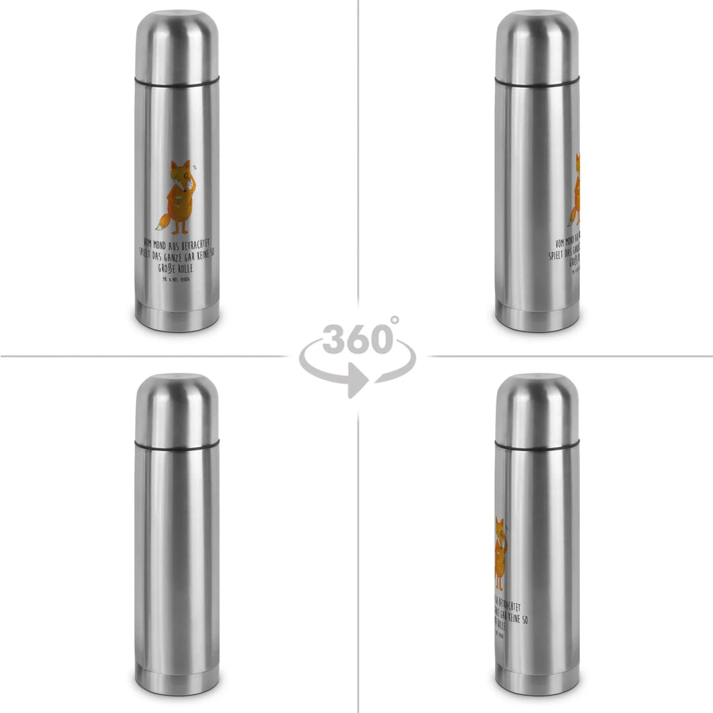 Thermoskanne Fuchs Lord Thermoskanne, Fuchs, Problemlösung, Motivation Spruch, Füchse, Liebeskummer Geschenk, Spruch lustig, tröstende Worte