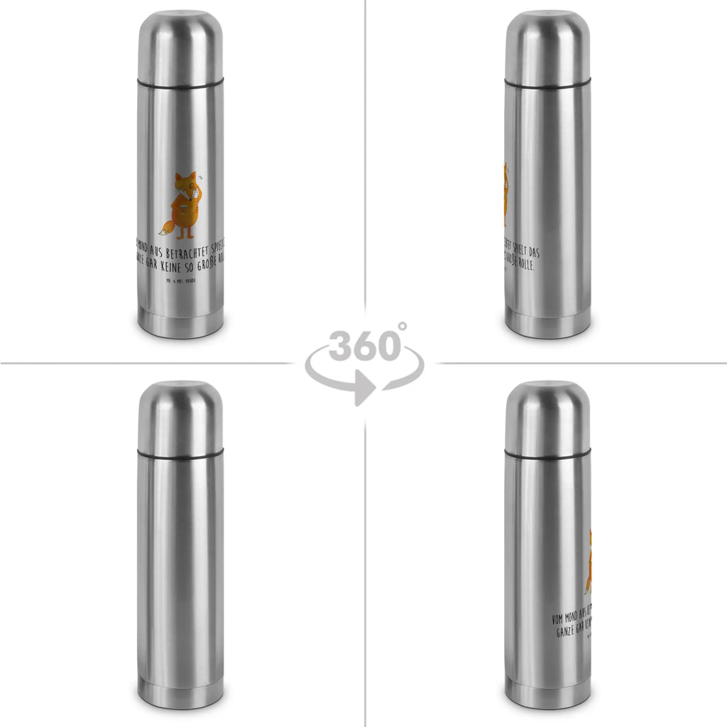 Thermoskanne Fuchs Lord Thermoskanne, Fuchs, Problemlösung, Motivation Spruch, Füchse, Liebeskummer Geschenk, Spruch lustig, tröstende Worte