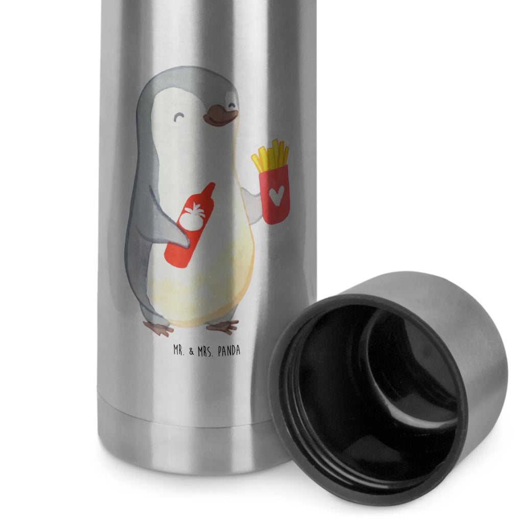 Thermos Flask penguin French fries Thermoskanne, Liebe, Partner, Freund, Freundin, Ehemann, Ehefrau, Heiraten, Verlobung, Heiratsantrag, Liebesgeschenk, Jahrestag, Hocheitstag, für Männer, für Ehemann, Geschenk für Frauen, Geschenk für Partner, Hochzeitstag, Mitbringsel, Valentinstag, Geschenk für Freundin, Liebesbeweis
