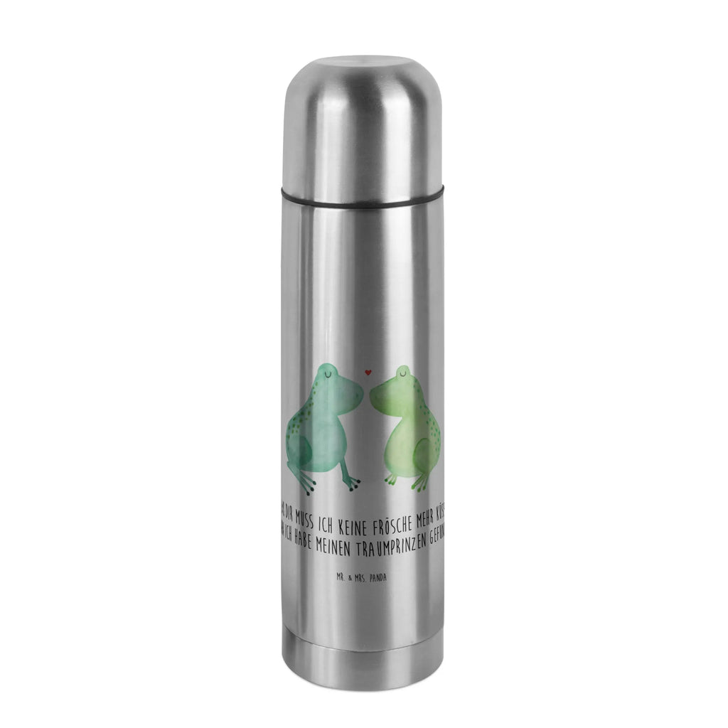 Thermos Flask Frogs in love Thermoskanne, Liebe, Partner, Freund, Freundin, Ehemann, Ehefrau, Heiraten, Verlobung, Heiratsantrag, Liebesgeschenk, Jahrestag, Hocheitstag, Geschenk Hochzeit, Froschkönig, Verheiratet, Geschenk Freund, Verliebt, Frösche, Hochzeitstag, Geschenk Freundin, Frosch, Fröschchen, Liebesbeweis, Verlobt
