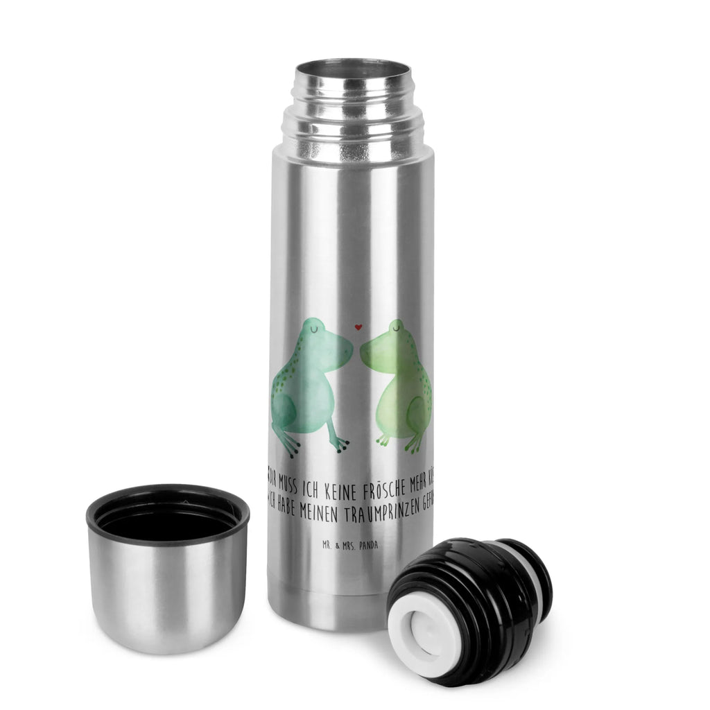 Thermos Flask Frogs in love Thermoskanne, Liebe, Partner, Freund, Freundin, Ehemann, Ehefrau, Heiraten, Verlobung, Heiratsantrag, Liebesgeschenk, Jahrestag, Hocheitstag, Geschenk Hochzeit, Froschkönig, Verheiratet, Geschenk Freund, Verliebt, Frösche, Hochzeitstag, Geschenk Freundin, Frosch, Fröschchen, Liebesbeweis, Verlobt
