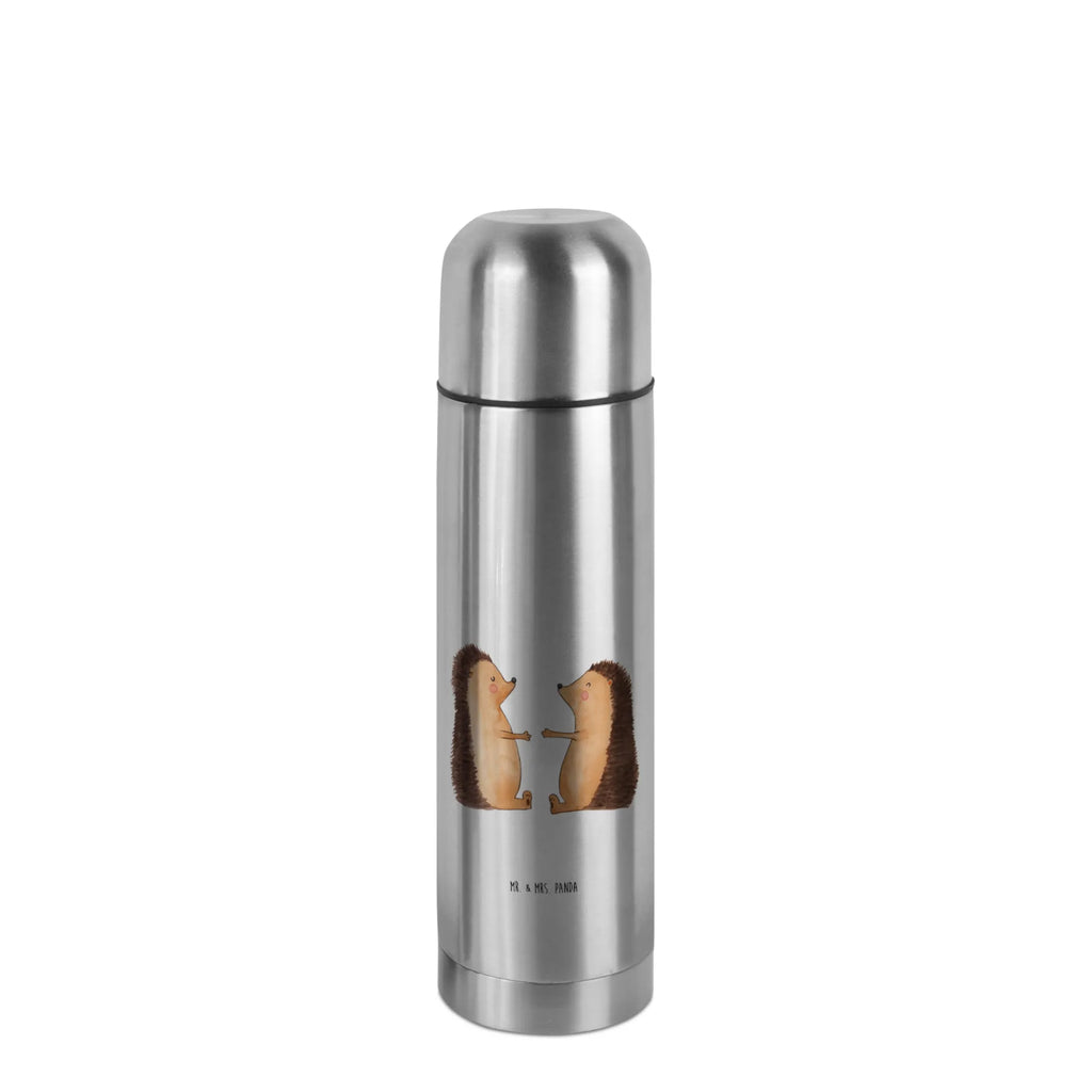 Thermos Flask Hedgehogs in love Thermoskanne, Liebe, Partner, Freund, Freundin, Ehemann, Ehefrau, Heiraten, Verlobung, Heiratsantrag, Liebesgeschenk, Jahrestag, Hocheitstag, Hochzeit, Verliebt, Geschenk, Verheiratet, Hochzeitstag, Liebesbeweis, Igel, Verlobt