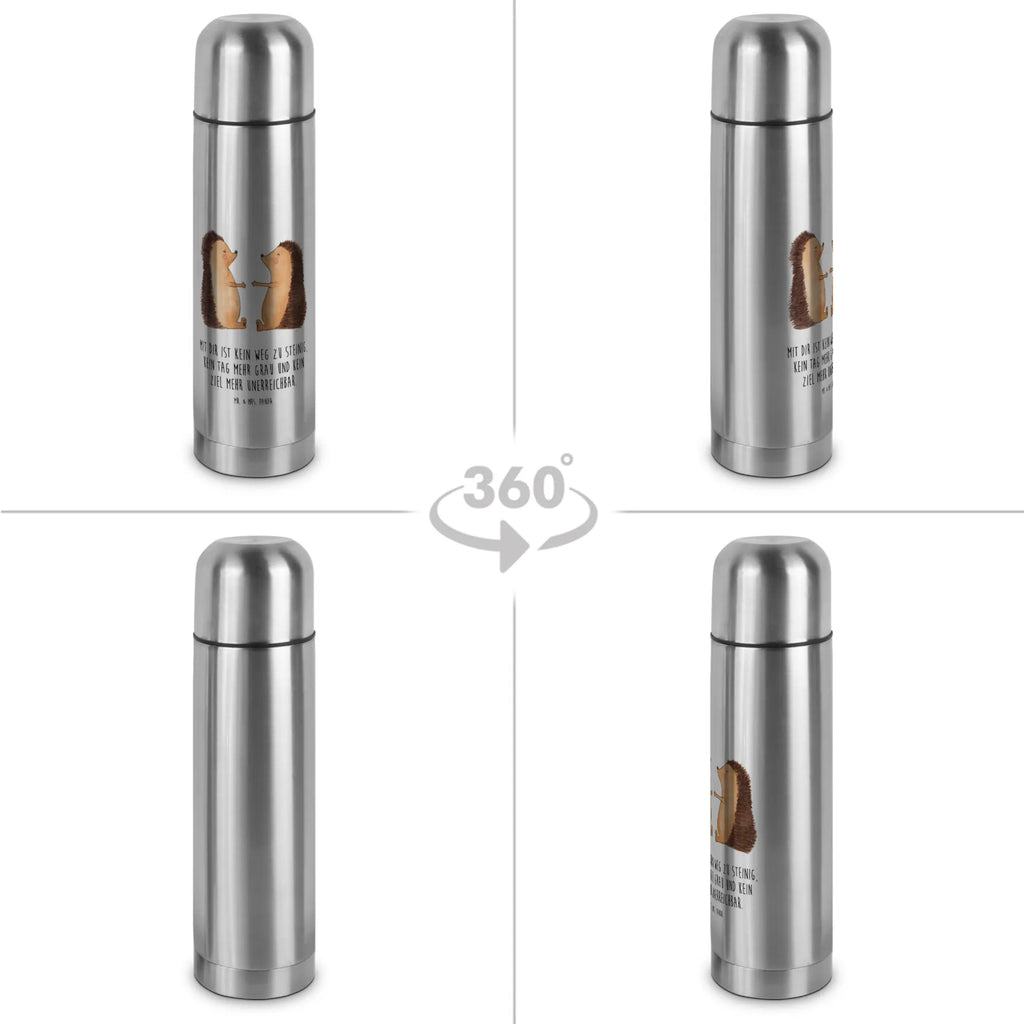 Thermos Flask Hedgehogs in love Thermoskanne, Liebe, Partner, Freund, Freundin, Ehemann, Ehefrau, Heiraten, Verlobung, Heiratsantrag, Liebesgeschenk, Jahrestag, Hocheitstag, Hochzeit, Verliebt, Geschenk, Verheiratet, Hochzeitstag, Liebesbeweis, Igel, Verlobt