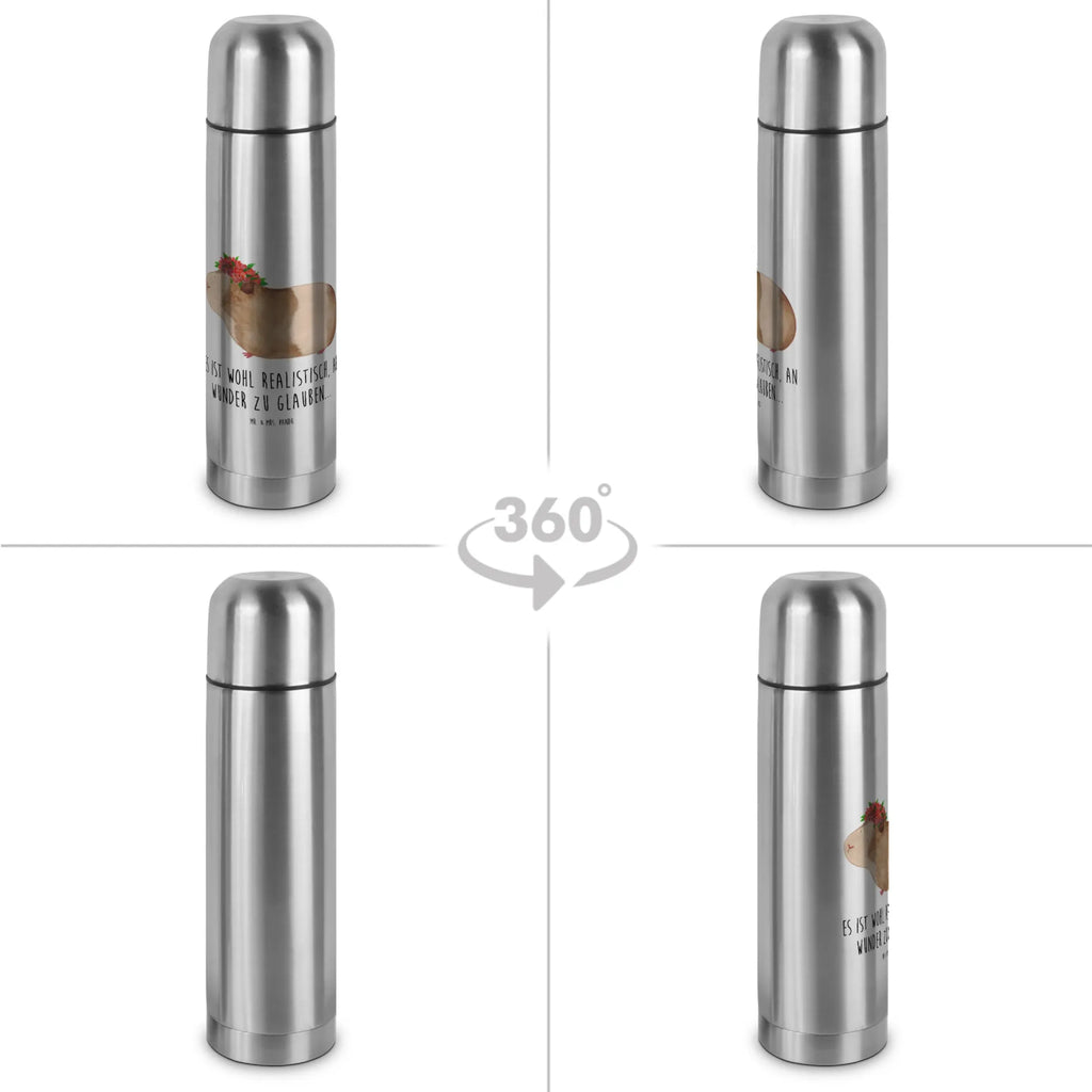 Thermoskanne Meerschweinchen Weisheit Thermoskanne, Tiermotive, Gute Laune, lustige Sprüche, Tiere, Motivation, Realität, Spruch, Blumenkind, Wunderland, Meerschweinchen, Wunder, Meeries, Meerie, Weisheit