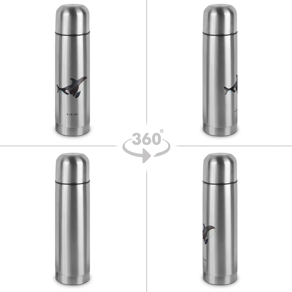 Thermoskanne Orca Thermoskanne, Meerestiere, Meer, Urlaub, Arbeit, Killerwal, Möglichkeiten, Orca, Motivation, Wal, Neustart, Orcas, Selbstliebe, Büro, Startup