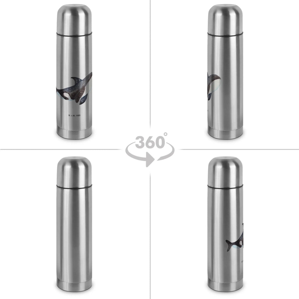 Thermoskanne Orca Thermoskanne, Meerestiere, Meer, Urlaub, Arbeit, Killerwal, Möglichkeiten, Orca, Motivation, Wal, Neustart, Orcas, Selbstliebe, Büro, Startup