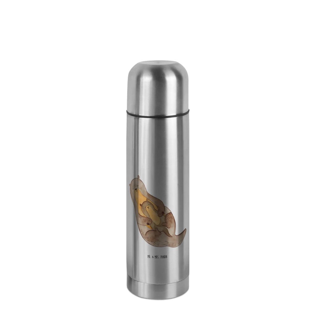 Thermos Flask otter child Thermoskanne, Otter, Fischotter, Seeotter, Otter Seeotter See Otter