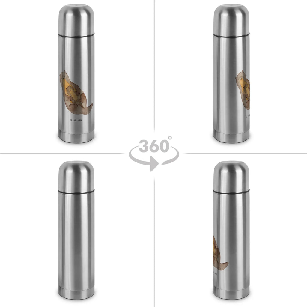 Thermos Flask otter child Thermoskanne, Otter, Fischotter, Seeotter, Otter Seeotter See Otter