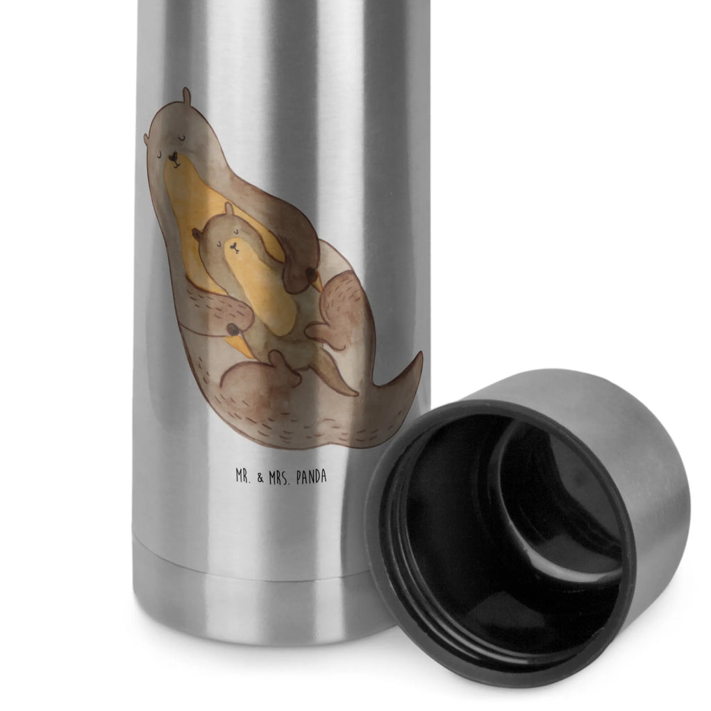 Thermos Flask otter child Thermoskanne, Otter, Fischotter, Seeotter, Otter Seeotter See Otter