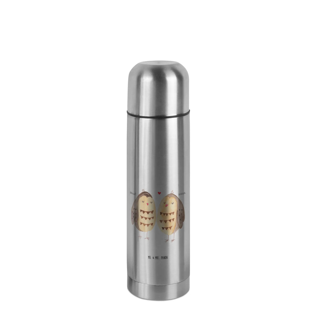 Thermos Flask owls Love Thermoskanne, Eule, Freundin Geschenk, Eule Deko, Wortspiel lustig, Hochzeit Spruch, Freund, Liebe, Owl, Liebe Spruch, All you need is love