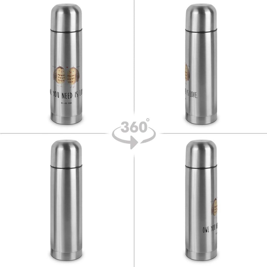 Thermos Flask owls Love Thermoskanne, Eule, Freundin Geschenk, Eule Deko, Wortspiel lustig, Hochzeit Spruch, Freund, Liebe, Owl, Liebe Spruch, All you need is love