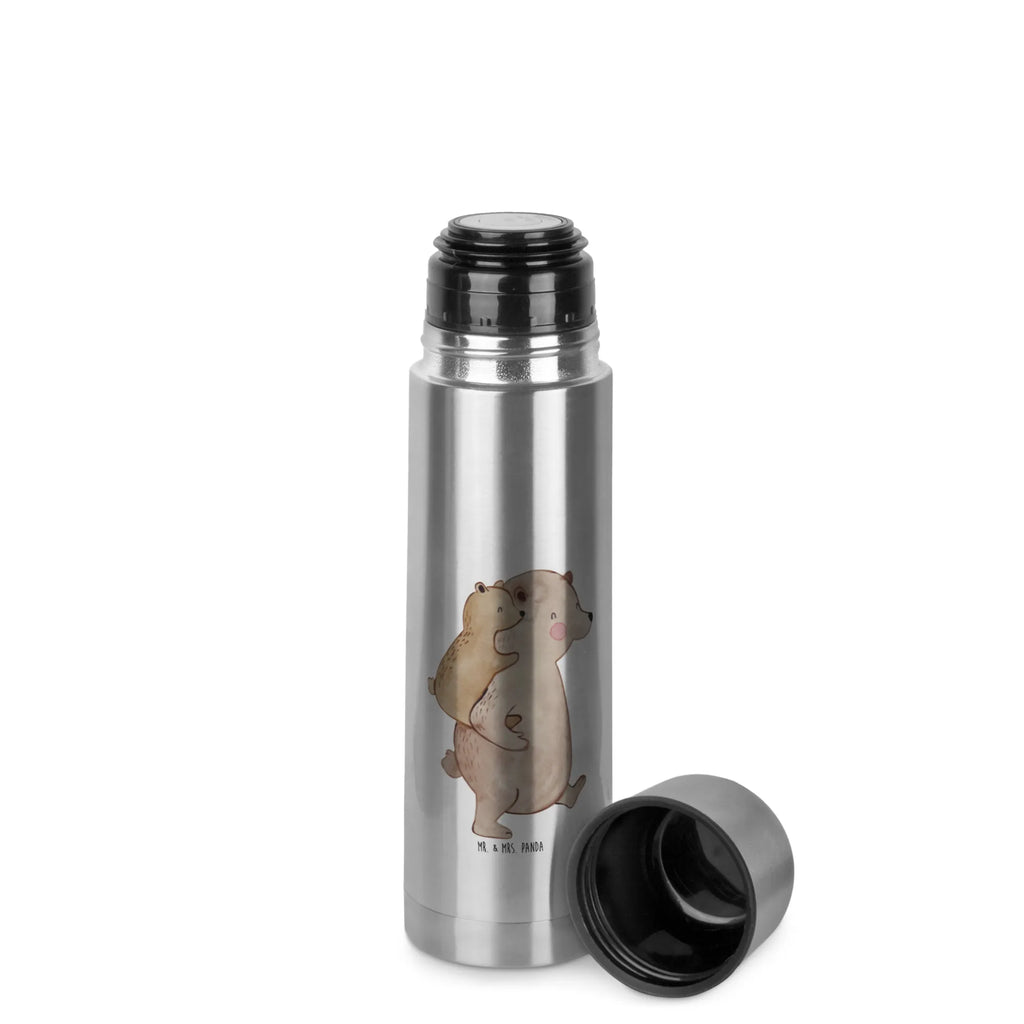 Thermos Flask Papa Bear Thermoskanne, Familie, Vatertag, Muttertag, Bruder, Schwester, Mama, Papa, Oma, Opa, Vater, Geburtstag, Geschenk, Papi, Onkel, Vati