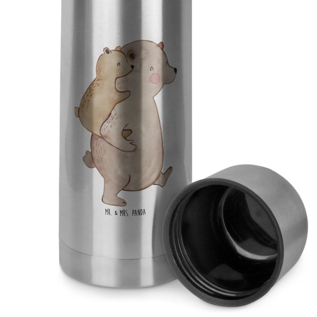 Thermos Flask Papa Bear Thermoskanne, Familie, Vatertag, Muttertag, Bruder, Schwester, Mama, Papa, Oma, Opa, Vater, Geburtstag, Geschenk, Papi, Onkel, Vati