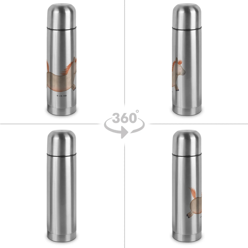 Thermoskanne Pferd Springen Thermoskanne, Bauernhof, Hoftiere, Landwirt, Landwirtin, Pferd, Pony, Pferde, Stall, Pferdestall, ausreiten, reiten, Pferdebesitzer