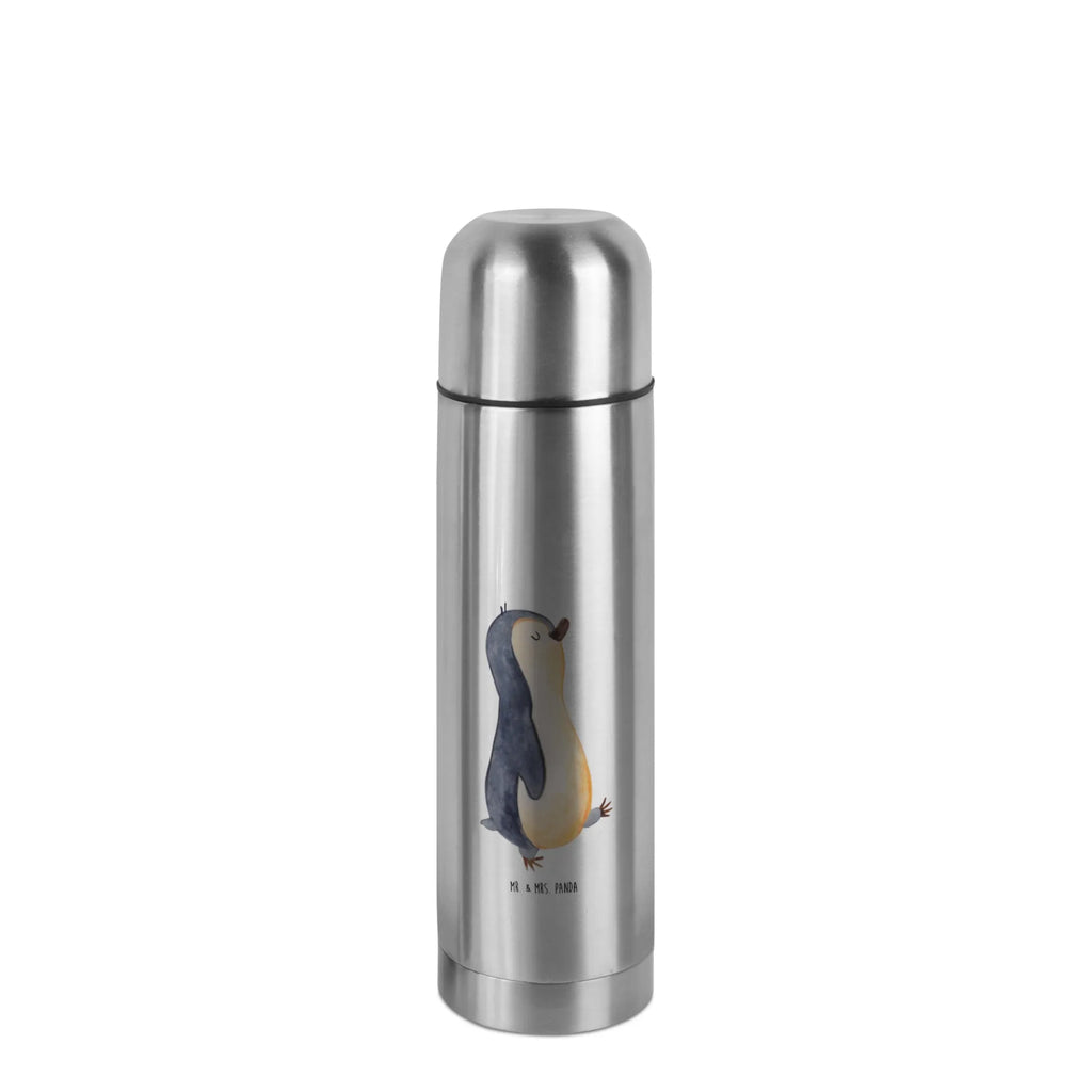 Thermos Flask Penguin march Thermoskanne, Pinguin, Schwester, Pinguine, Bruder, Langschläfer, Familie, Frühaufsteher