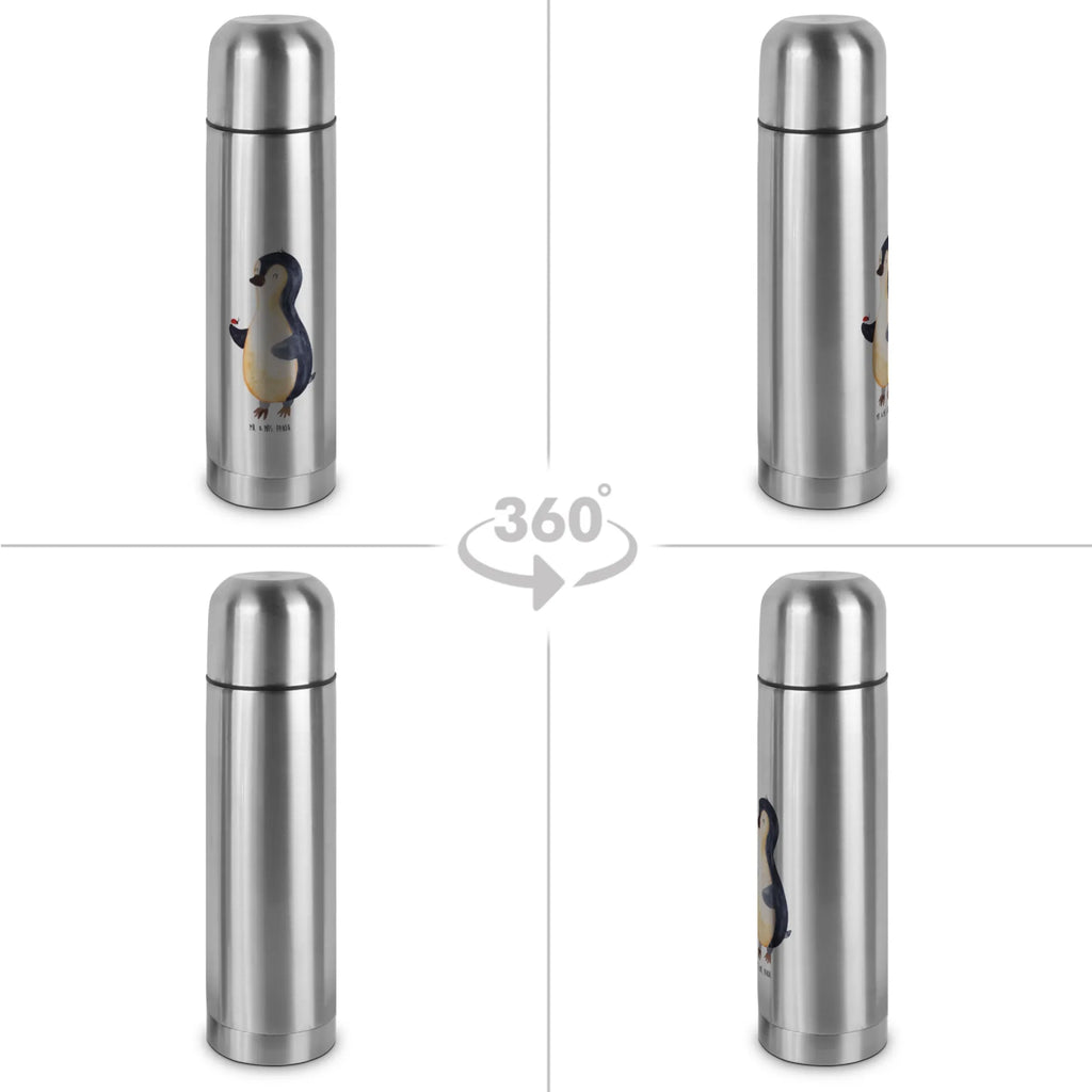 Thermoskanne Pinguin Marienkäfer Thermoskanne, Pinguin, Freude, Liebe, Glück, Marienkäfer, Pinguine, Lebensfreude, Wunder