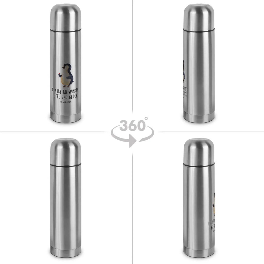 Thermoskanne Pinguin Marienkäfer Thermoskanne, Pinguin, Freude, Liebe, Glück, Marienkäfer, Pinguine, Lebensfreude, Wunder