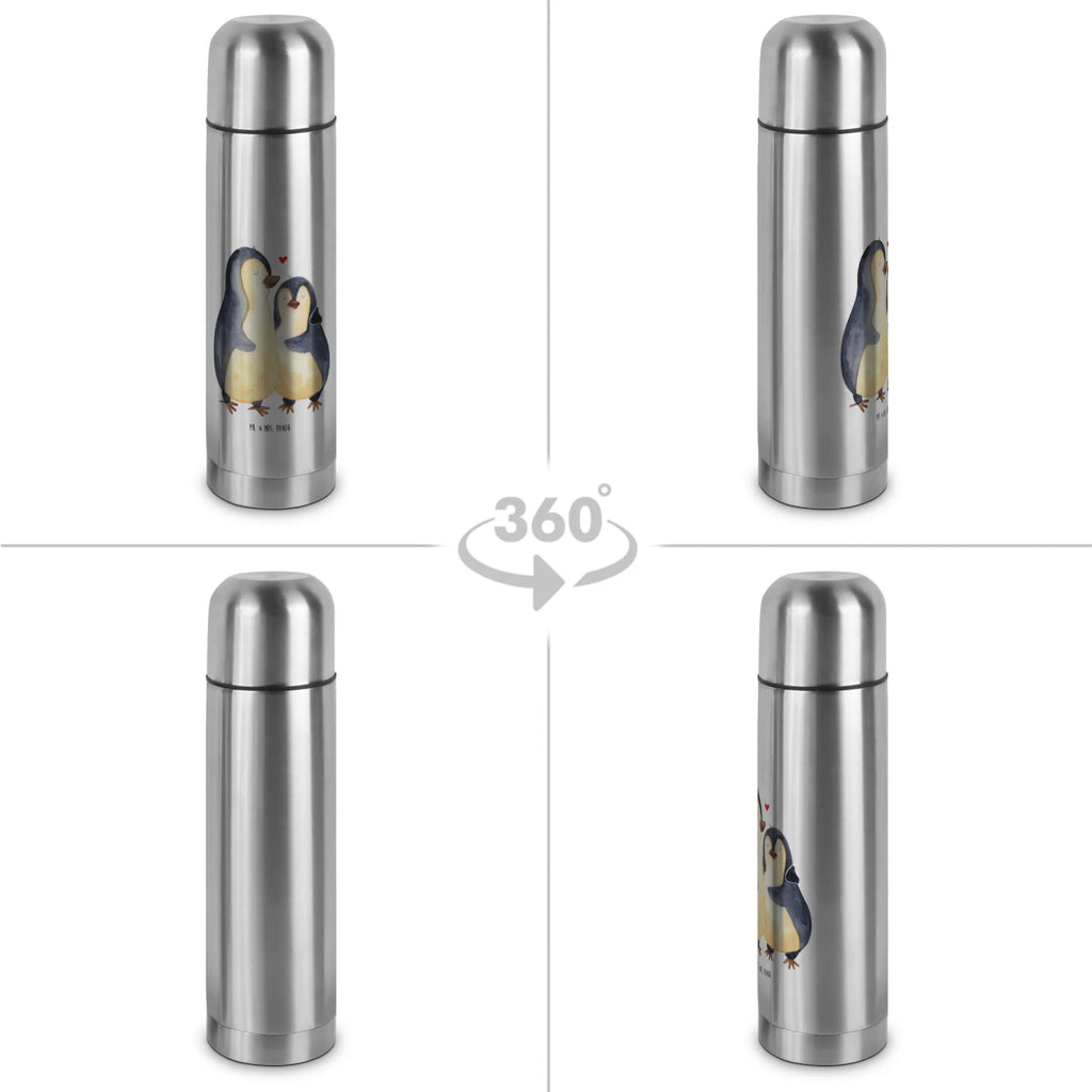 Thermoskanne Pinguin umarmen Thermoskanne, Pinguin, Liebe, Verlobung, Liebesgeschenk, Liebespaar, Hochzeitstag, Jahrestag, Hochzeit, Liebesbeweis, Hochzeitsgeschenk