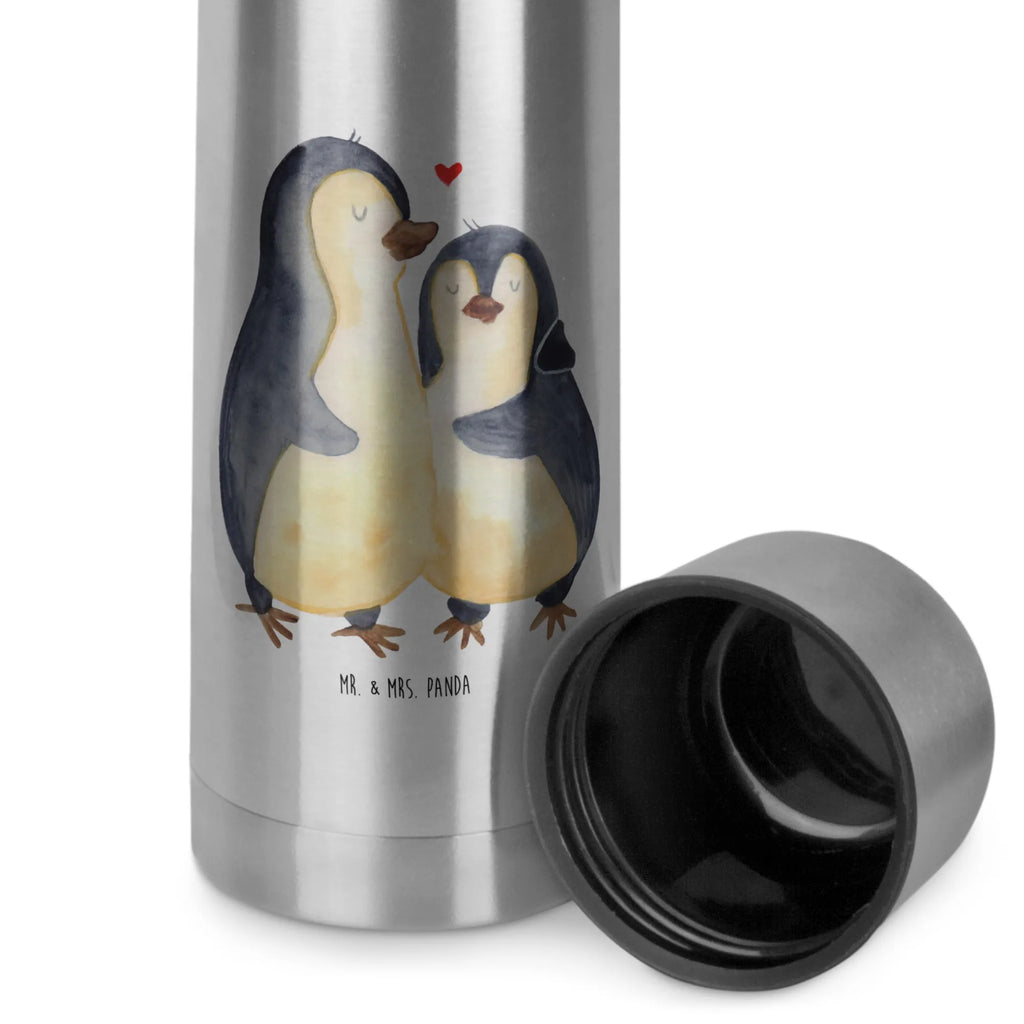 Thermoskanne Pinguin umarmen Thermoskanne, Pinguin, Liebe, Verlobung, Liebesgeschenk, Liebespaar, Hochzeitstag, Jahrestag, Hochzeit, Liebesbeweis, Hochzeitsgeschenk