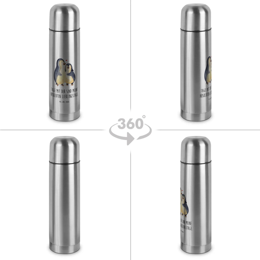 Thermoskanne Pinguin umarmen Thermoskanne, Pinguin, Liebe, Verlobung, Liebesgeschenk, Liebespaar, Hochzeitstag, Jahrestag, Hochzeit, Liebesbeweis, Hochzeitsgeschenk