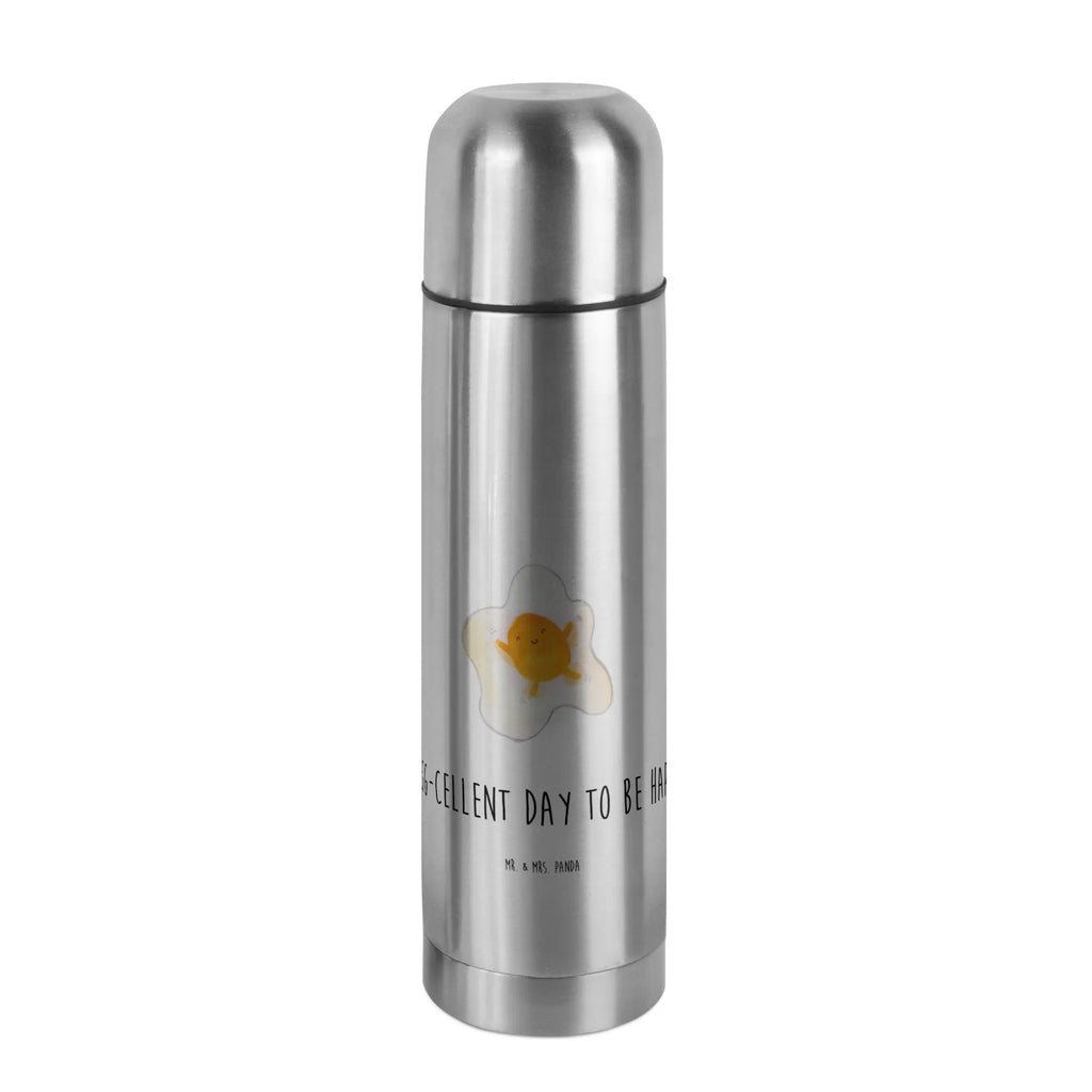 Thermos Flask Fried egg egg Thermoskanne, Tiermotive, Gute Laune, lustige Sprüche, Tiere, Liebe, Glücklich, Ei, Spiegelei, Schön, Tag