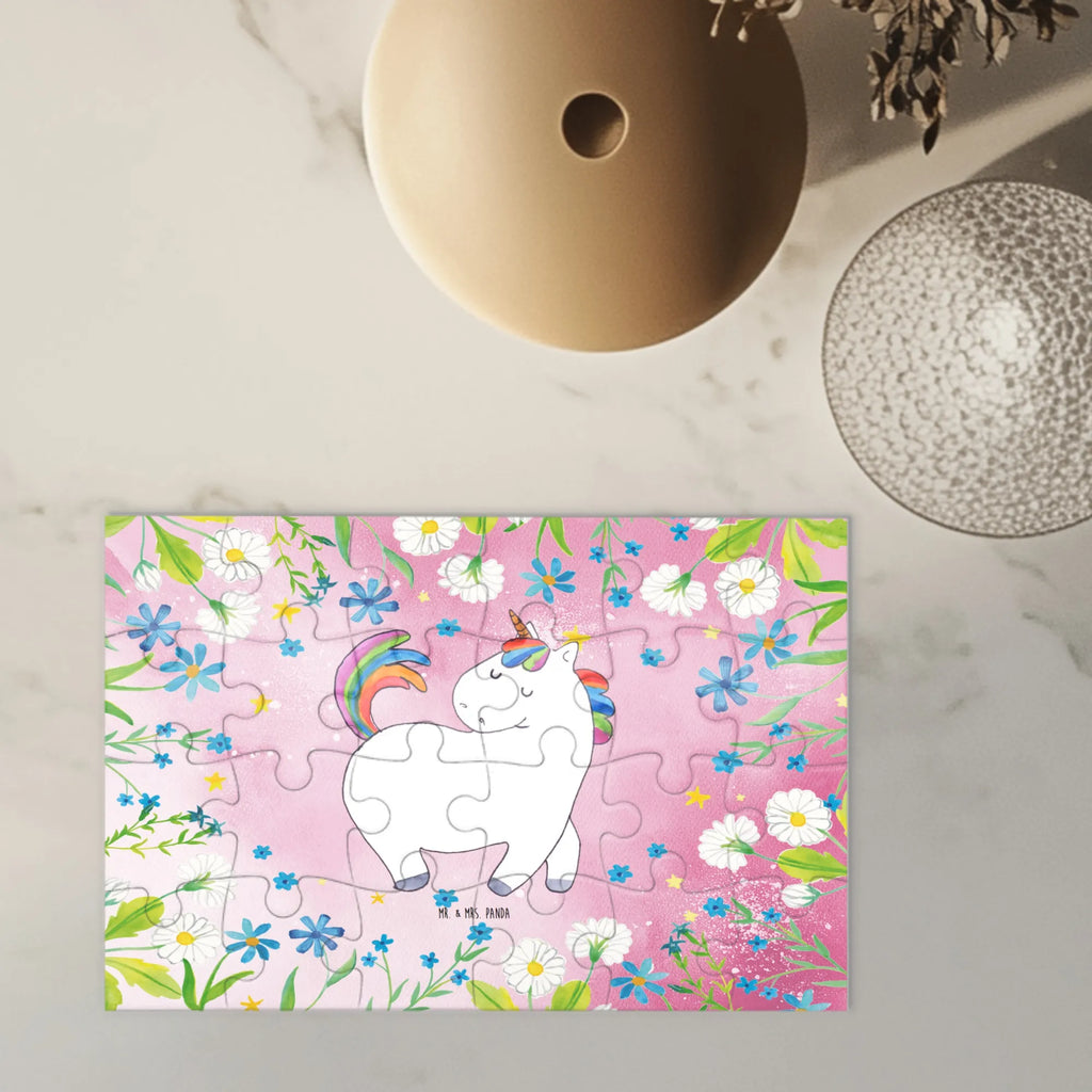 Puzzle Einhorn Stolzieren Puzzle, Einhorn, Einhörner, Einhorn Deko, Unicorn, anders, Pferd, Geschenk, bunt, stolz, Reiter, Reiten, Freundin