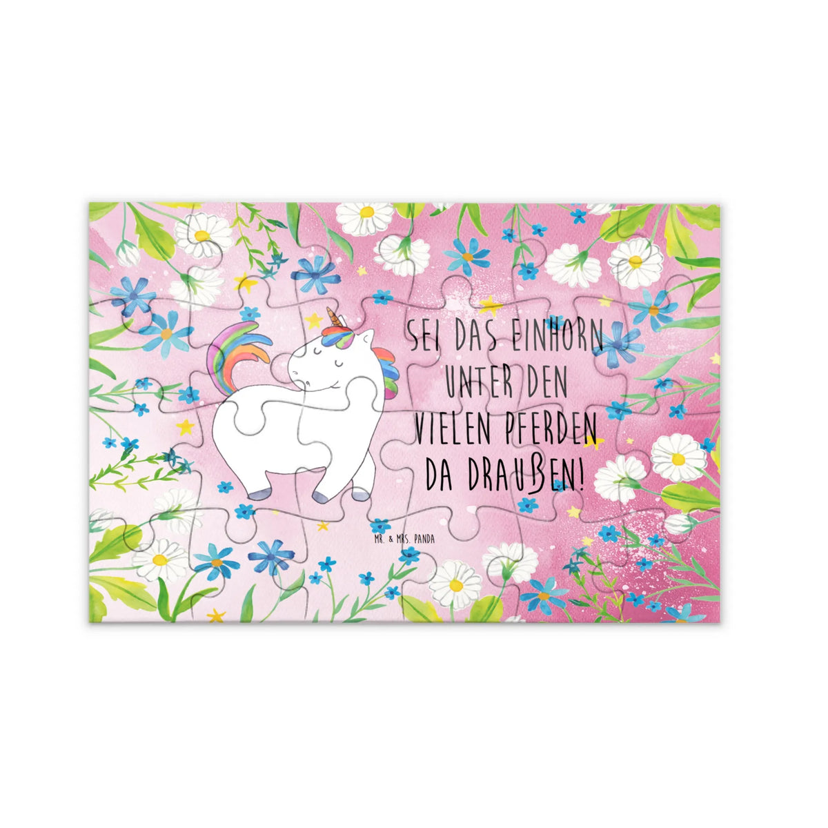Puzzle jednorożec dumnie kroczyć jednorożce, dekoracje jednorożca, Jednorożec