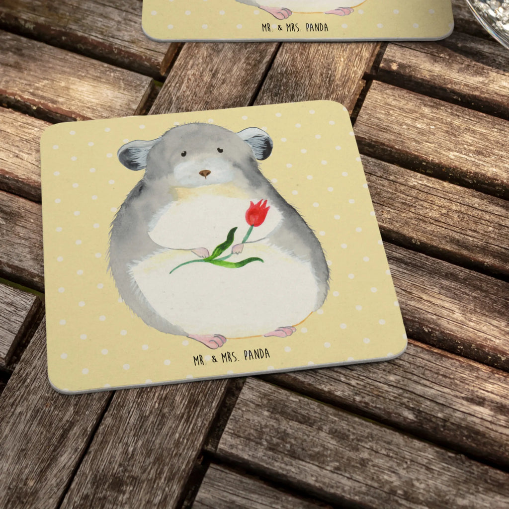 Bierdeckel Chinchilla Blume Tischdeko, Bierdeckel, Gastgeschenk Hochzeit, Tiermotive, Gute Laune, lustige Sprüche, Tiere, Büroalltag, Chinchilla, traurig sein, Depressionen, Kummer, Liebeskummer, Glücklichsein, Büro, Chinchillas, Chaos
