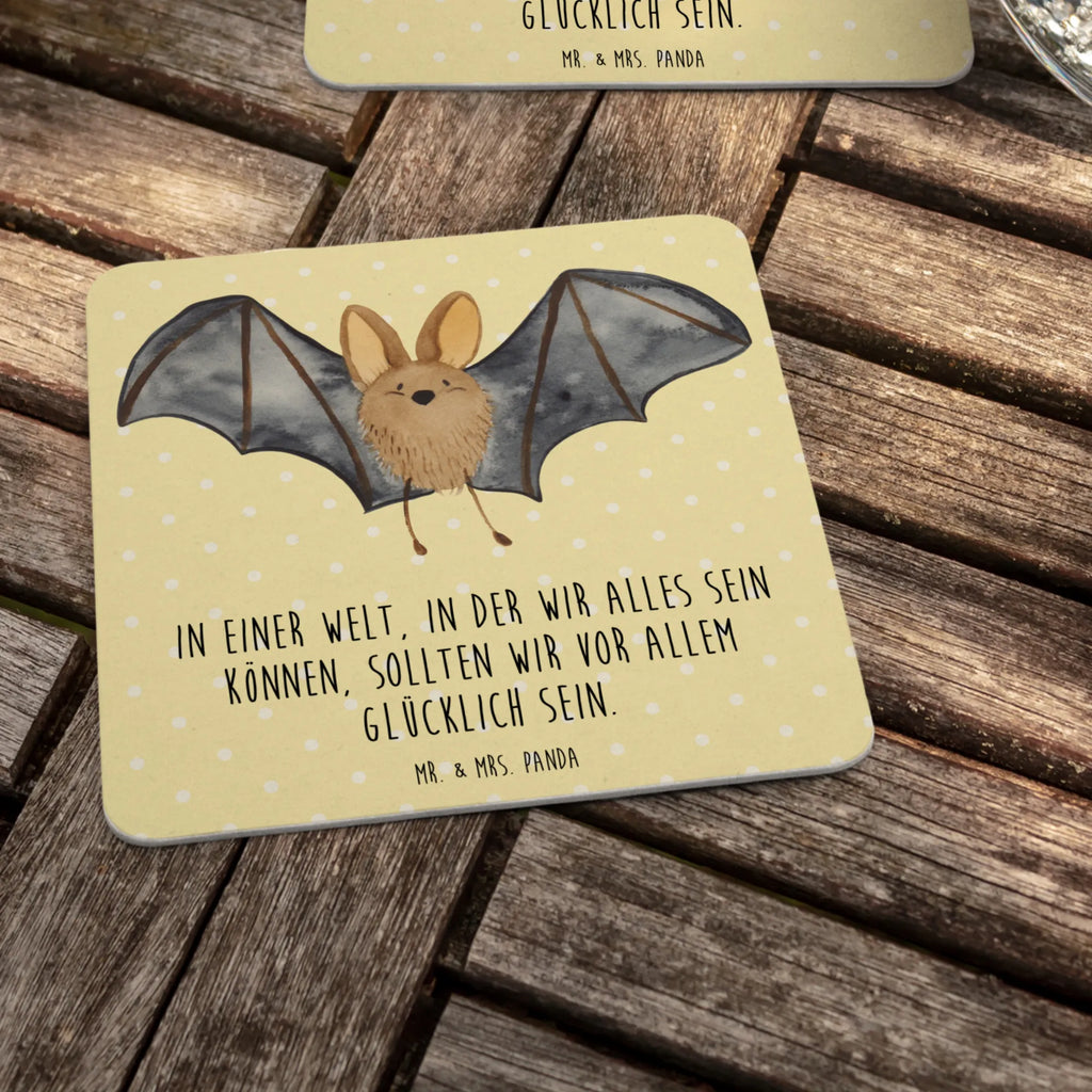 Coaster bat wing Gastgeschenk Hochzeit, Tiere, Tiermotive, Gute Laune, Lustige Sprüche