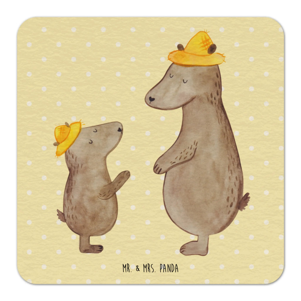 Bierdeckel Bären mit Hut Tischdeko, Gastgeschenk Hochzeit, Bierdeckel, Familie, Vatertag, Muttertag, Bruder, Schwester, Mama, Papa, Oma, Opa, Kind, Kinder, Sohn, Daddy, Vorbild, Lieblingsmensch, Family, Bären, Bär, Söhne, Paps, Papi, Vater, Dad, Vater-Sohn