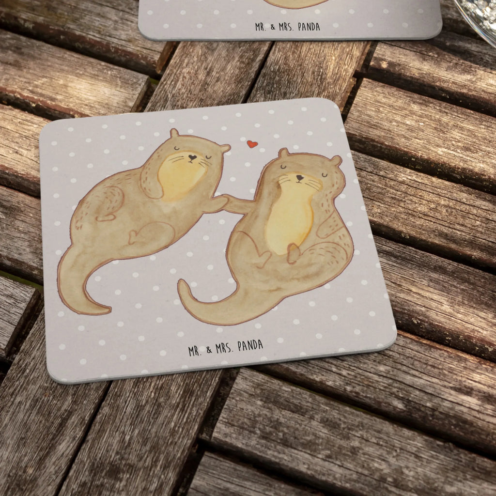 Bierdeckel Otter Hände halten Gastgeschenk Hochzeit, Bierdeckel, Tischdeko, Otter, Fischotter, Seeotter, Otter Seeotter See Otter