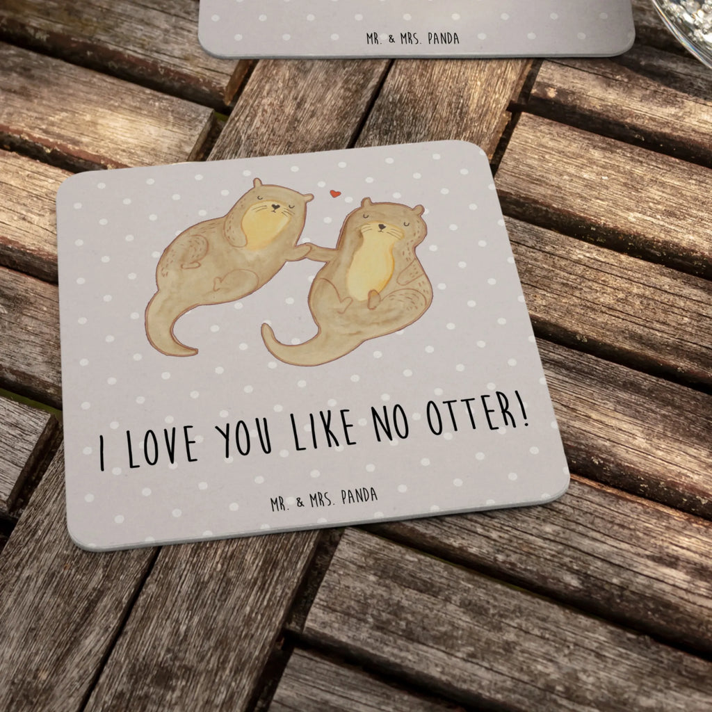 Bierdeckel Otter Hände halten Gastgeschenk Hochzeit, Bierdeckel, Tischdeko, Otter, Fischotter, Seeotter, Otter Seeotter See Otter